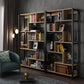 Modern Style Wood Bookcase Open Back Bookshelf for Home Office Clearhalo 'Bookcases' 'Furniture' 'furniture_bookcases' 'Office Furniture' 4912669