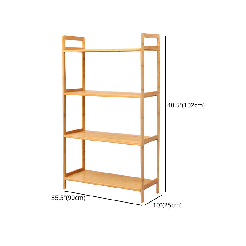 Contemporary Engineered Wood Bookcase Open Back Bookshelf for Home Office Clearhalo 'Bookcases' 'Furniture' 'furniture_bookcases' 'Office Furniture' 4912718