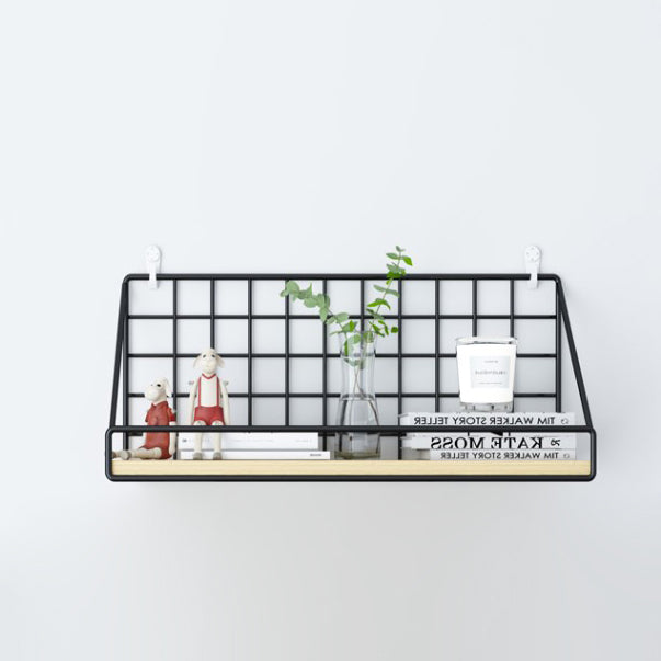 Home Floating Bookcase Modern Metal Bookshelf With Rectangular Shelves Clearhalo 'Bookcases' 'furn' 'furn_bookcases' 'Furniture' 'furniture_bookcases' 'Office Furniture' 4912746