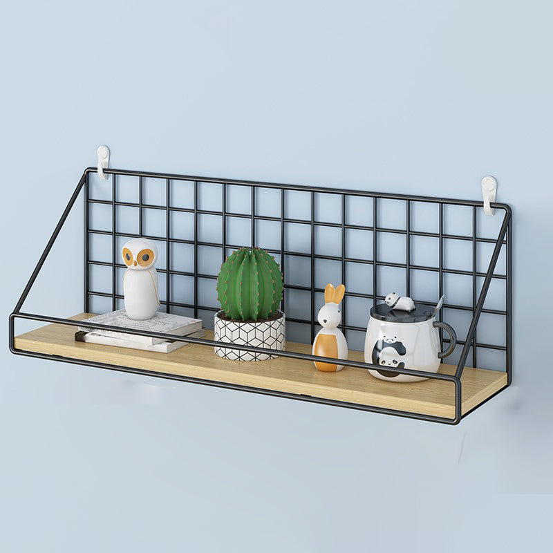 Home Floating Bookcase Modern Metal Bookshelf With Rectangular Shelves Clearhalo 'Bookcases' 'furn' 'furn_bookcases' 'Furniture' 'furniture_bookcases' 'Office Furniture' 4912747