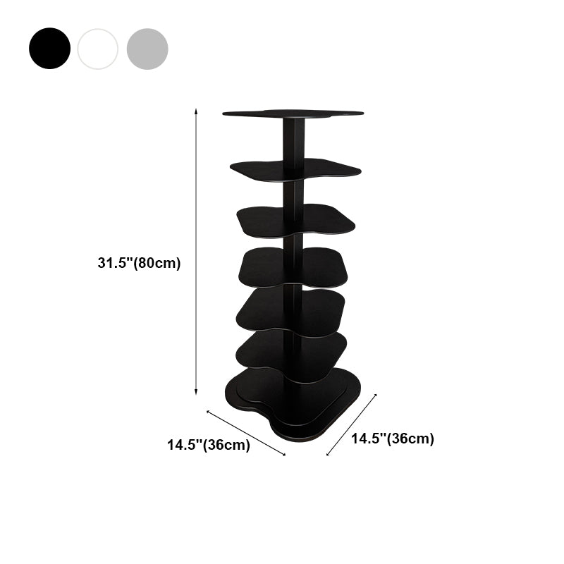 Home Office Geometric Bookcase Modern Style Metal Bookshelves Clearhalo 'Bookcases' 'furn' 'furn_bookcases' 'Furniture' 'furniture_bookcases' 'Office Furniture' 4912770