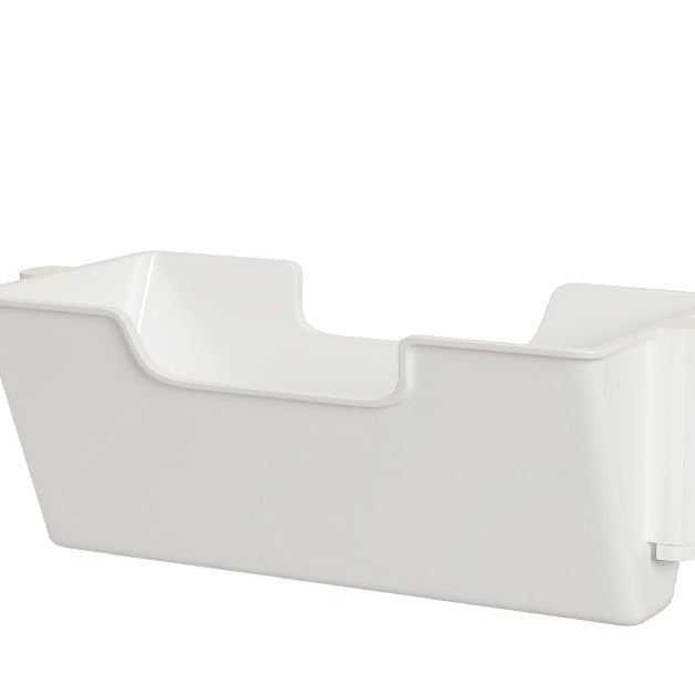 7.87"W Bookcase Contemporary Style Closed Back White Bookshelf for Home Office Clearhalo 'Bookcases' 'furn' 'furn_bookcases' 'Furniture' 'furniture_bookcases' 'Office Furniture' 4912782