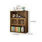 Brown Shelf Bookcase with Doors Vertical Bookshelf for Study Room Clearhalo 'Bookcases' 'Furniture' 'furniture_bookcases' 'Office Furniture' 4912900