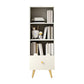 Wood Standard Bookcase Contemporary Style Closed Back Bookshelf with Drawer Clearhalo 'Bookcases' 'furn' 'furn_bookcases' 'Furniture' 'furniture_bookcases' 'Office Furniture' 4913958