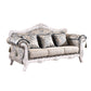 Traditional Velvet Couch Three Cushion Seat Settee with Rolled Arms Orange Clearhalo 'furn' 'furn_sofas' 'Furniture' 'furniture_sofas' 'Living Room Furniture' 'Sofa' 'sofas' 4918701