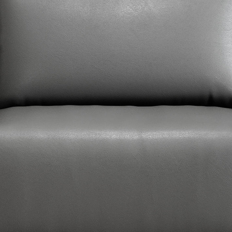 Modern 3-seater Sofa Three Pillows Back Couch with Square Arms for Apartment Clearhalo 'furn' 'furn_sofas' 'Furniture' 'furniture_sofas' 'Living Room Furniture' 'Sofa' 'sofas' 4918717