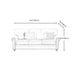 Traditional Biege Pillow Back Couch Rolled Arm Sofa with Nailhead Trim Clearhalo 'furn' 'furn_sofas' 'Furniture' 'furniture_sofas' 'Living Room Furniture' 'Sofa' 'sofas' 4918766