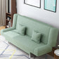 Modern Cotton Blend Round Arm Convertible Sofa Tight Back Foldable Sofa Bed Green Clearhalo 'furn' 'furn_sofas' 'Furniture' 'furniture_sofas' 'Living Room Furniture' 'Sofa' 'sofas' 4918821