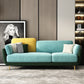 Scandinavian Pillow Top Arm Sofa Faux Leather/Velvet Couch for Apartment Blackish Green Clearhalo 'Furniture' 'furniture_sofas' 'Living Room Furniture' 'Sofa' 'sofas' 4918837