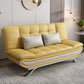 Living Room Stain-Resistant Faux Leather Couch 2-seater Tufted Back Sofa Light Yellow Clearhalo 'furn' 'furn_sofas' 'Furniture' 'furniture_sofas' 'Living Room Furniture' 'Sofa' 'sofas' 4918886