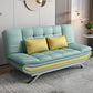 Living Room Stain-Resistant Faux Leather Couch 2-seater Tufted Back Sofa Light Green Clearhalo 'furn' 'furn_sofas' 'Furniture' 'furniture_sofas' 'Living Room Furniture' 'Sofa' 'sofas' 4918887