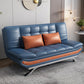 Living Room Stain-Resistant Faux Leather Couch 2-seater Tufted Back Sofa Royal Blue Clearhalo 'furn' 'furn_sofas' 'Furniture' 'furniture_sofas' 'Living Room Furniture' 'Sofa' 'sofas' 4918890