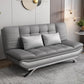 Living Room Stain-Resistant Faux Leather Couch 2-seater Tufted Back Sofa Dark Gray Clearhalo 'furn' 'furn_sofas' 'Furniture' 'furniture_sofas' 'Living Room Furniture' 'Sofa' 'sofas' 4918891