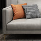 Contemporary Light Gray Cushion Back Settee Living Room Square Arm Sofa Clearhalo 'furn' 'furn_sofas' 'Furniture' 'furniture_sofas' 'Living Room Furniture' 'Sofa' 'sofas' 4918952