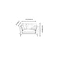 Scandinavian Upholstered Faux Leather Sofa Beige Sewn Pillow Back Couch Clearhalo 'furn' 'furn_sofas' 'Furniture' 'furniture_sofas' 'Living Room Furniture' 'Sofa' 'sofas' 4919067