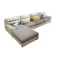 Recessed Arm Sofa and Chaise L-Shape Pillow Back Cushion Sectional Clearhalo 'furn' 'furn_sectionals' 'Furniture' 'furniture_sectionals' 'Living Room Furniture' 'Sectionals' 4919127