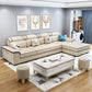 Pillow Top Arm Sofa and Chaise Cushions Back Sectionals with Storage 133"L x 71"W x 39"H Faux Leather Clearhalo 'furn' 'furn_sectionals' 'Furniture' 'furniture_sectionals' 'Living Room Furniture' 'Sectionals' 4919255