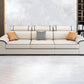 Pillow Top Arm Sofa and Chaise Cushions Back Sectionals with Storage 104"L x 36"W x 39"H Faux Leather Clearhalo 'furn' 'furn_sectionals' 'Furniture' 'furniture_sectionals' 'Living Room Furniture' 'Sectionals' 4919259