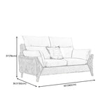30.71"High Pillow Top Arm Sofa Fabric Cushion Back Sectional for Living Room Clearhalo 'furn' 'furn_sectionals' 'Furniture' 'furniture_sectionals' 'Living Room Furniture' 'Sectionals' 4919368