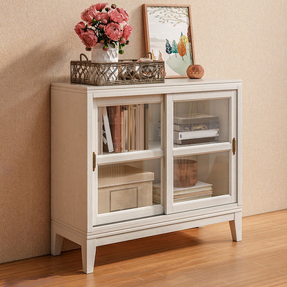 31.89"H Bookcase Contemporary Style Solid Wood Bookshelf for Office Home 35"L x 14"W x 32"H White Clearhalo 'Bookcases' 'furn' 'furn_bookcases' 'Furniture' 'furniture_bookcases' 'Office Furniture' 4924135