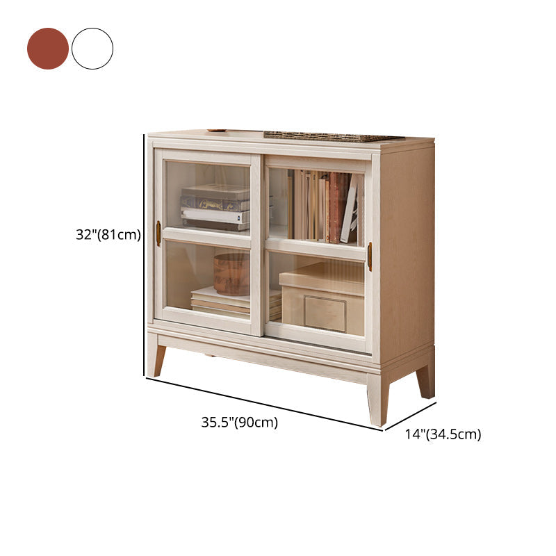 31.89"H Bookcase Contemporary Style Solid Wood Bookshelf for Office Home Clearhalo 'Bookcases' 'furn' 'furn_bookcases' 'Furniture' 'furniture_bookcases' 'Office Furniture' 4924142