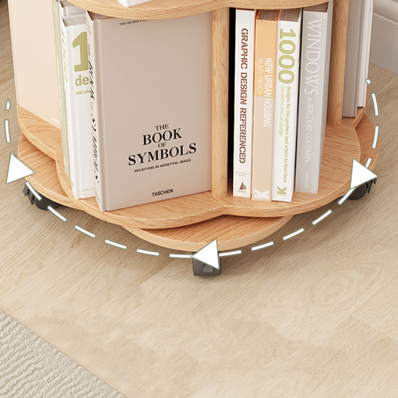 Contemporary Wooden Bookcase Vertical Open Back Bookshelf for Home Office Clearhalo 'Bookcases' 'furn' 'furn_bookcases' 'Furniture' 'furniture_bookcases' 'Office Furniture' 4924153