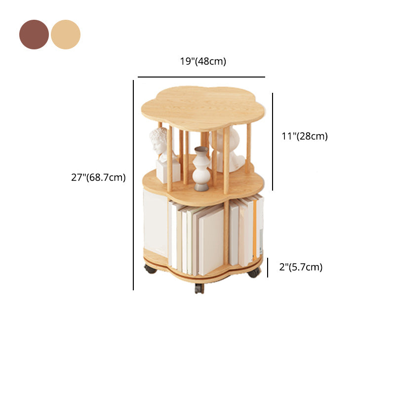 Contemporary Wooden Bookcase Vertical Open Back Bookshelf for Home Office Clearhalo 'Bookcases' 'furn' 'furn_bookcases' 'Furniture' 'furniture_bookcases' 'Office Furniture' 4924156