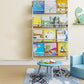Modern Style Bookshelf Metal Wall Mounted Bookcase for Home Office Clearhalo 'Bookcases' 'furn' 'furn_bookcases' 'Furniture' 'furniture_bookcases' 'Office Furniture' 4924163