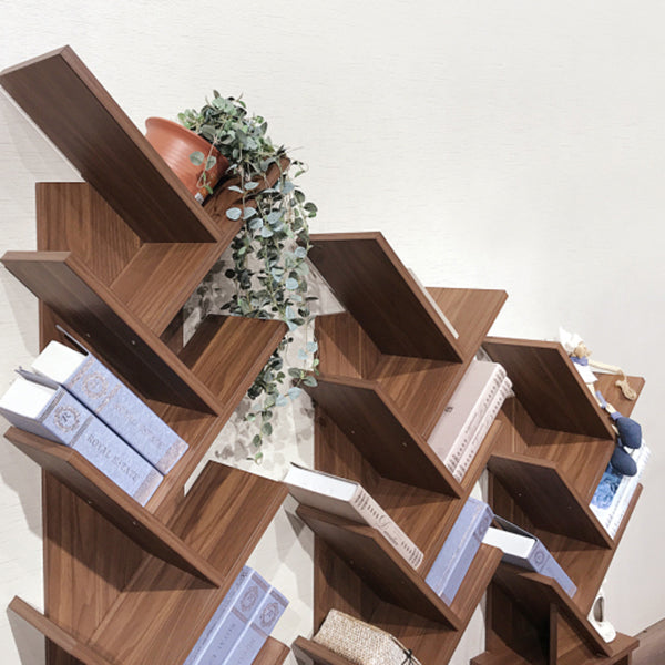 Modern Closed Back Bookshelf Manufactured Wood Vertical Bookcase for Home Clearhalo 'Bookcases' 'furn' 'furn_bookcases' 'Furniture' 'furniture_bookcases' 'Office Furniture' 4924201