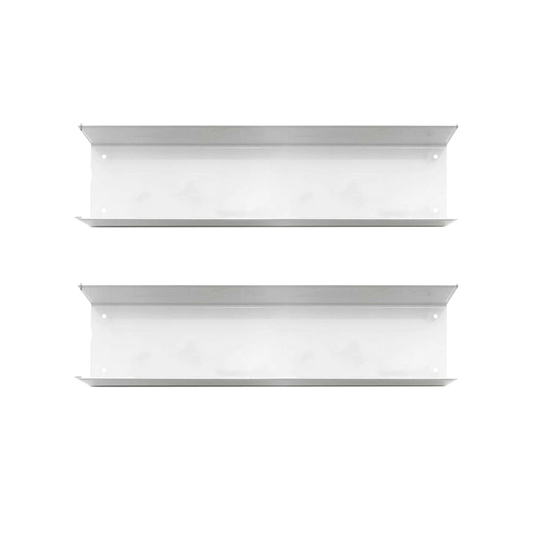 7.87"H Bookshelf Contemporary Style Wall Mounted Bookcase for Office Home 23.6"L x 5.9"W x 7.9"H White 2 Piece Set Clearhalo 'Bookcases' 'furn' 'furn_bookcases' 'Furniture' 'furniture_bookcases' 'Office Furniture' 4924216
