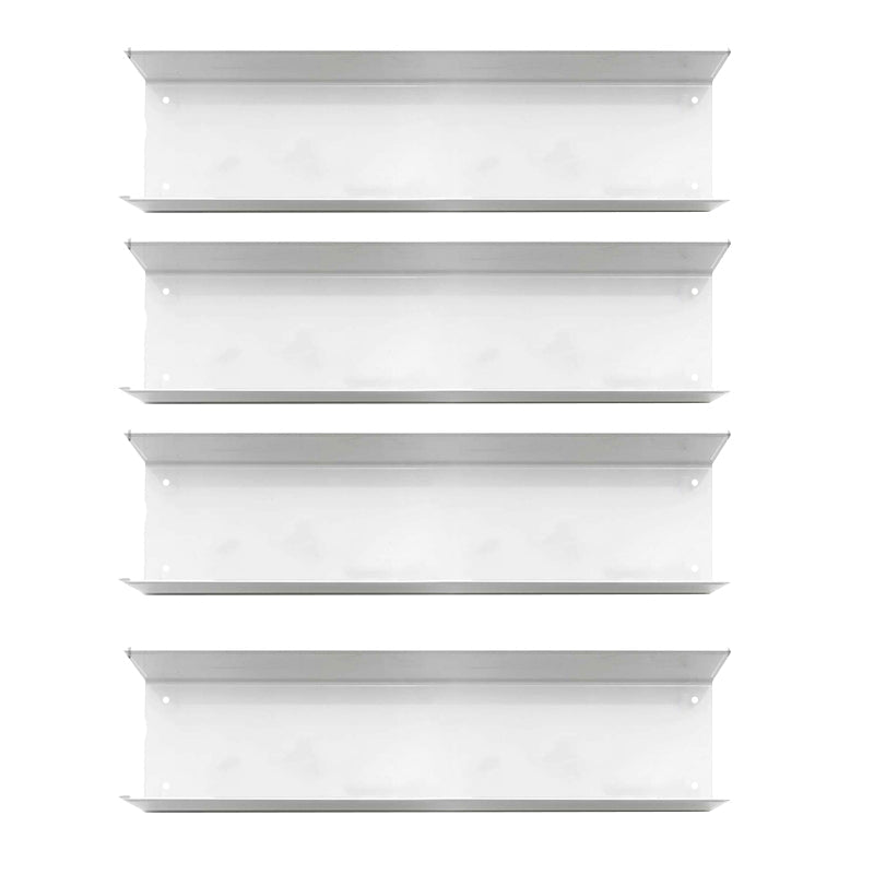 7.87"H Bookshelf Contemporary Style Wall Mounted Bookcase for Office Home 23.6"L x 5.9"W x 7.9"H White 4 Piece Set Clearhalo 'Bookcases' 'furn' 'furn_bookcases' 'Furniture' 'furniture_bookcases' 'Office Furniture' 4924219