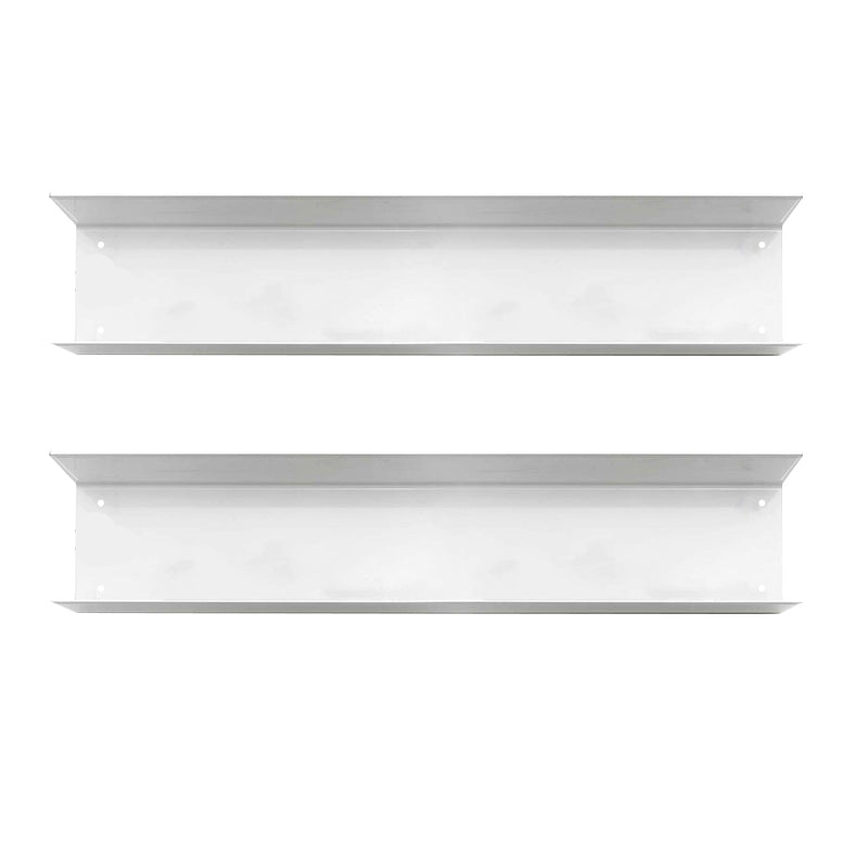 7.87"H Bookshelf Contemporary Style Wall Mounted Bookcase for Office Home 31.5"L x 5.9"W x 7.9"H White 2 Piece Set Clearhalo 'Bookcases' 'furn' 'furn_bookcases' 'Furniture' 'furniture_bookcases' 'Office Furniture' 4924222