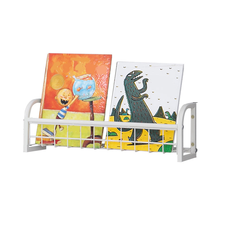 Modern Style Metal Bookshelf Wall Mounted Bookcase for Bedroom 20.3"L x 4.6"W x 6.3"H Clearhalo 'Bookcases' 'furn' 'furn_bookcases' 'Furniture' 'furniture_bookcases' 'Office Furniture' 4924238