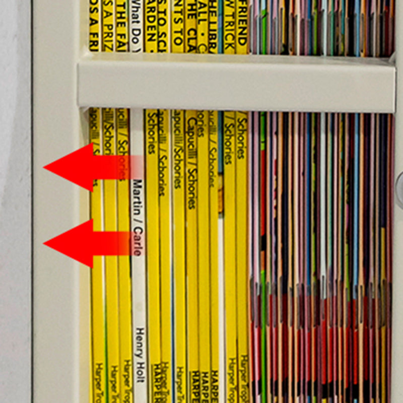 Modern Style Metal Bookshelf Wall Mounted Bookcase for Bedroom Clearhalo 'Bookcases' 'furn' 'furn_bookcases' 'Furniture' 'furniture_bookcases' 'Office Furniture' 4924250