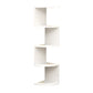 Contemporary Wall Mounted Bookcase Engineered Wood Bookshelf for Home Office White 7.9"L x 7.9"W x 34.6"H Clearhalo 'Bookcases' 'Furniture' 'furniture_bookcases' 'Office Furniture' 4924267