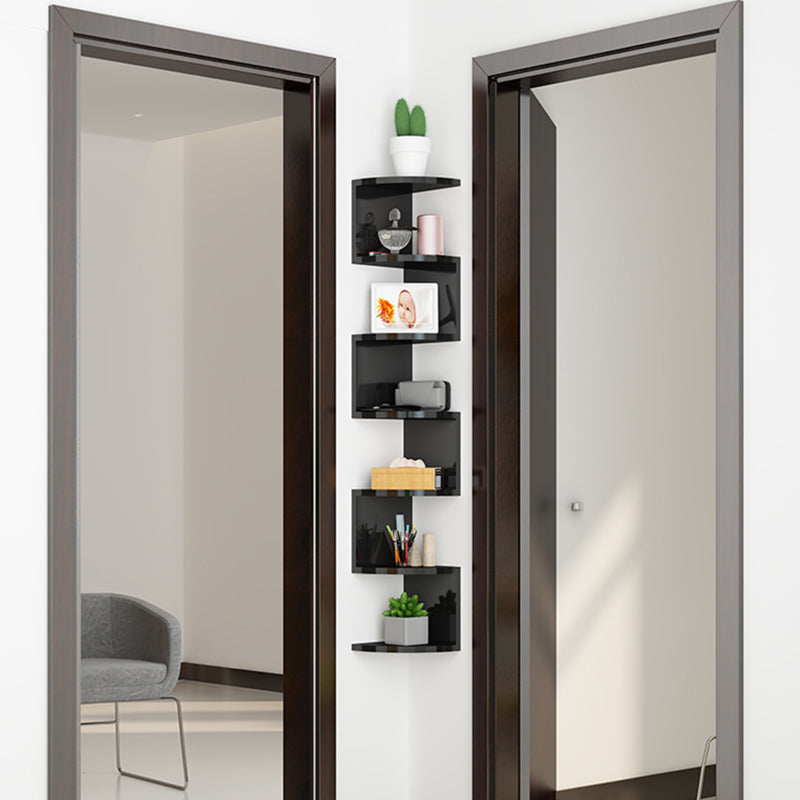 Contemporary Wall Mounted Bookcase Engineered Wood Bookshelf for Home Office Clearhalo 'Bookcases' 'Furniture' 'furniture_bookcases' 'Office Furniture' 4924280