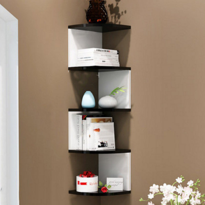 Contemporary Wall Mounted Bookcase Engineered Wood Bookshelf for Home Office Clearhalo 'Bookcases' 'Furniture' 'furniture_bookcases' 'Office Furniture' 4924281