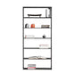 9.84"W Bookshelf Open Back Modern Style Bookcase for Home and Office Clearhalo 'Bookcases' 'furn' 'furn_bookcases' 'Furniture' 'furniture_bookcases' 'Office Furniture' 4924295