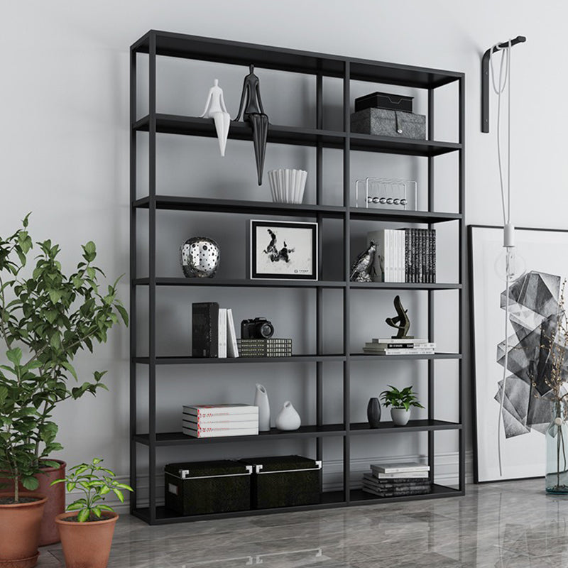 9.84"W Bookshelf Open Back Modern Style Bookcase for Home and Office Clearhalo 'Bookcases' 'furn' 'furn_bookcases' 'Furniture' 'furniture_bookcases' 'Office Furniture' 4924300