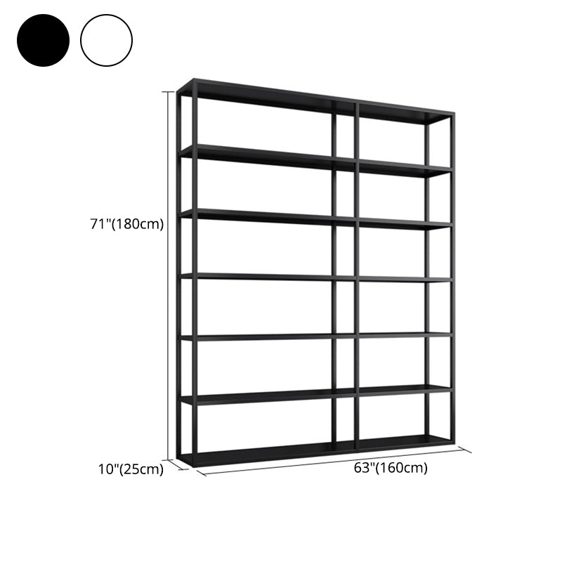 9.84"W Bookshelf Open Back Modern Style Bookcase for Home and Office Clearhalo 'Bookcases' 'furn' 'furn_bookcases' 'Furniture' 'furniture_bookcases' 'Office Furniture' 4924308