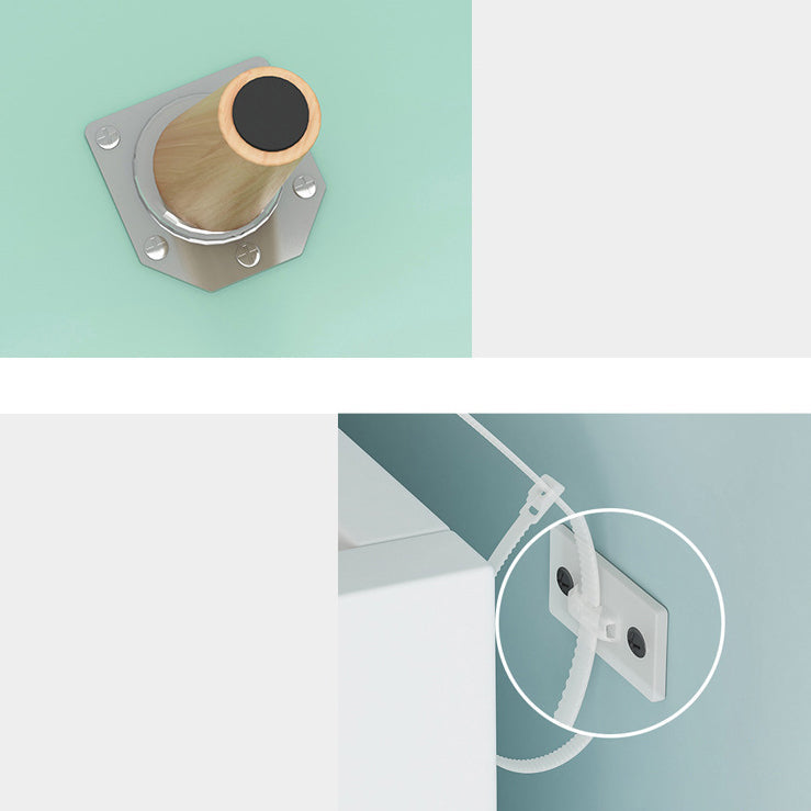 Wooden Shelf Bookcase Closed Back Bookshelf with Doors for Office Clearhalo 'Bookcases' 'furn' 'furn_bookcases' 'Furniture' 'furniture_bookcases' 'Office Furniture' 4924316