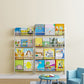 Modern Style Bookshelf Wall Mounted Metal Bookcase for Kid Room Clearhalo 'Bookcases' 'furn' 'furn_bookcases' 'Furniture' 'furniture_bookcases' 'Office Furniture' 4924344