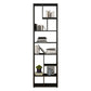 80.71"H Bookcase Open Back Contemporary Style Bookshelf for Office Home Clearhalo 'Bookcases' 'furn' 'furn_bookcases' 'Furniture' 'furniture_bookcases' 'Office Furniture' 4924357