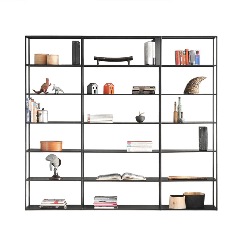 70.87"H Bookcase Open Back Contemporary Style Bookshelf for Home Office Clearhalo 'Bookcases' 'furn' 'furn_bookcases' 'Furniture' 'furniture_bookcases' 'Office Furniture' 4924376