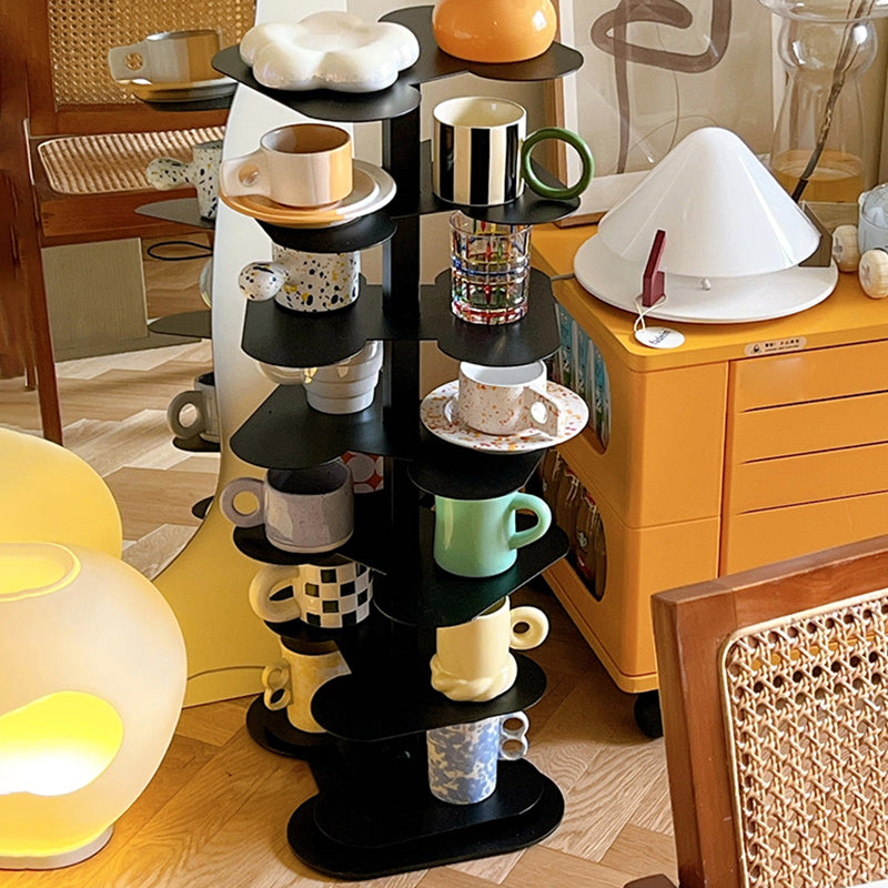 Geometric Bookshelf Modern Style Metal Bookcase for Home Office Clearhalo 'Bookcases' 'furn' 'furn_bookcases' 'Furniture' 'furniture_bookcases' 'Office Furniture' 4924413