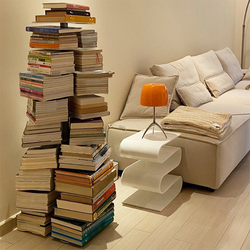 Geometric Bookshelf Modern Style Metal Bookcase for Home Office Clearhalo 'Bookcases' 'furn' 'furn_bookcases' 'Furniture' 'furniture_bookcases' 'Office Furniture' 4924427