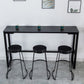 Contemporary Style Dining Sintered Stone Table Rectangle Bar Counter Table for Home Clearhalo 'Bar Furniture' 'Bar Tables' 'bar_tables' 'furn' 'furn_bar_tables' 'Furniture' 'furniture_bar_tables' 'Kitchen & Dining Furniture' 4925943