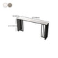 Contemporary Style Sintered Stone Table Rectangle Bar Counter Table for Home Clearhalo 'Bar Furniture' 'Bar Tables' 'bar_tables' 'furn' 'furn_bar_tables' 'Furniture' 'furniture_bar_tables' 'Kitchen & Dining Furniture' 4925977
