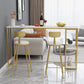 Contemporary Sintered Stone Table Rectangle Bar Counter Table for Home Clearhalo 'Bar Furniture' 'Bar Tables' 'bar_tables' 'furn' 'furn_bar_tables' 'Furniture' 'furniture_bar_tables' 'Kitchen & Dining Furniture' 4925992