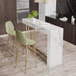 Nordic Sintered Stone Table Rectangle Bar Counter Table for Home Clearhalo 'Bar Furniture' 'Bar Tables' 'bar_tables' 'Furniture' 'furniture_bar_tables' 'Kitchen & Dining Furniture' 4926009